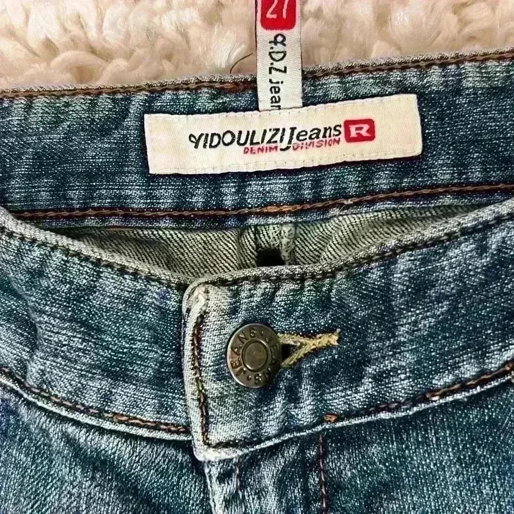 Yidoulizi Denim Jeans, vintage wash - Picture 5 of 11